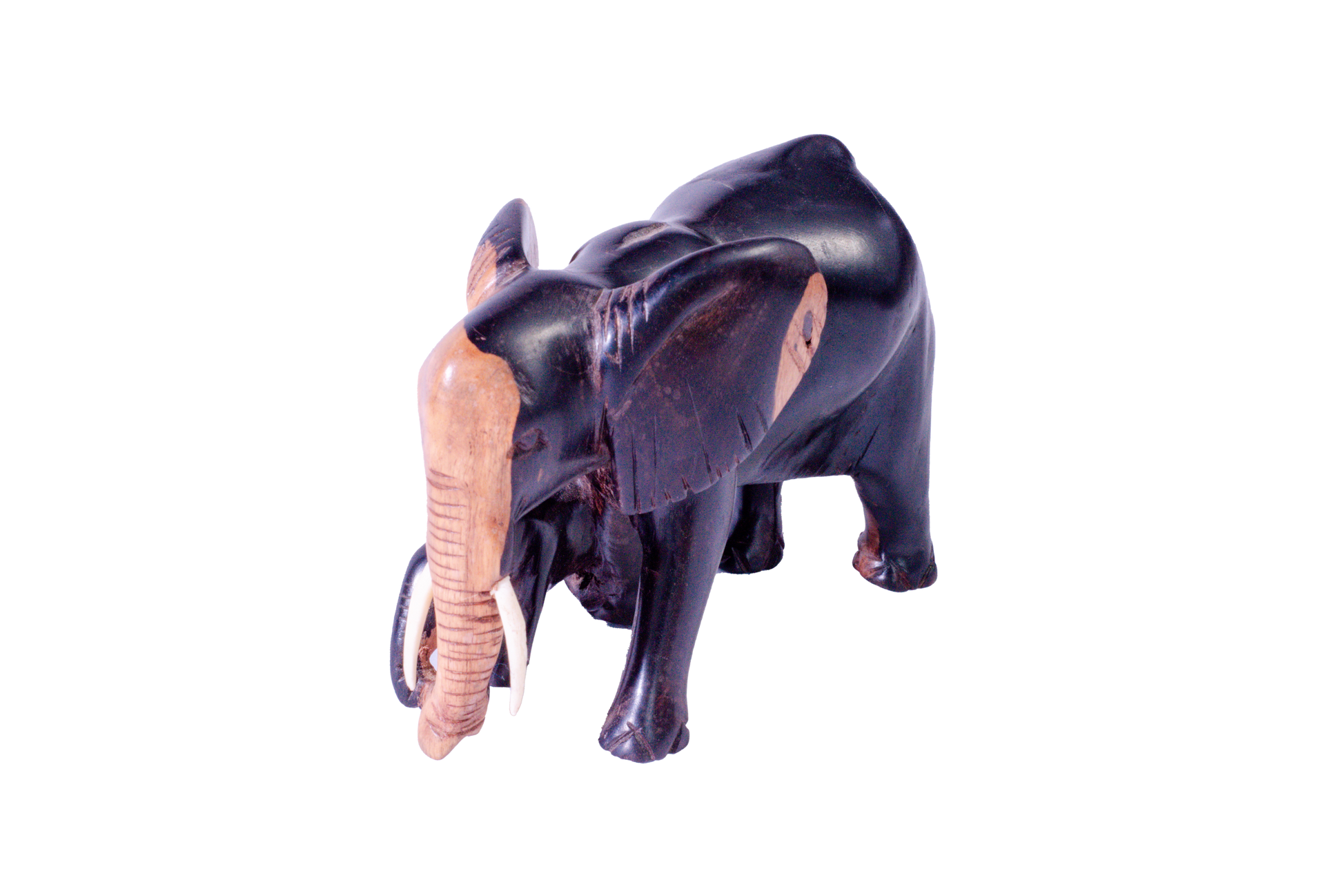wooden rhinoceros figurine 26
