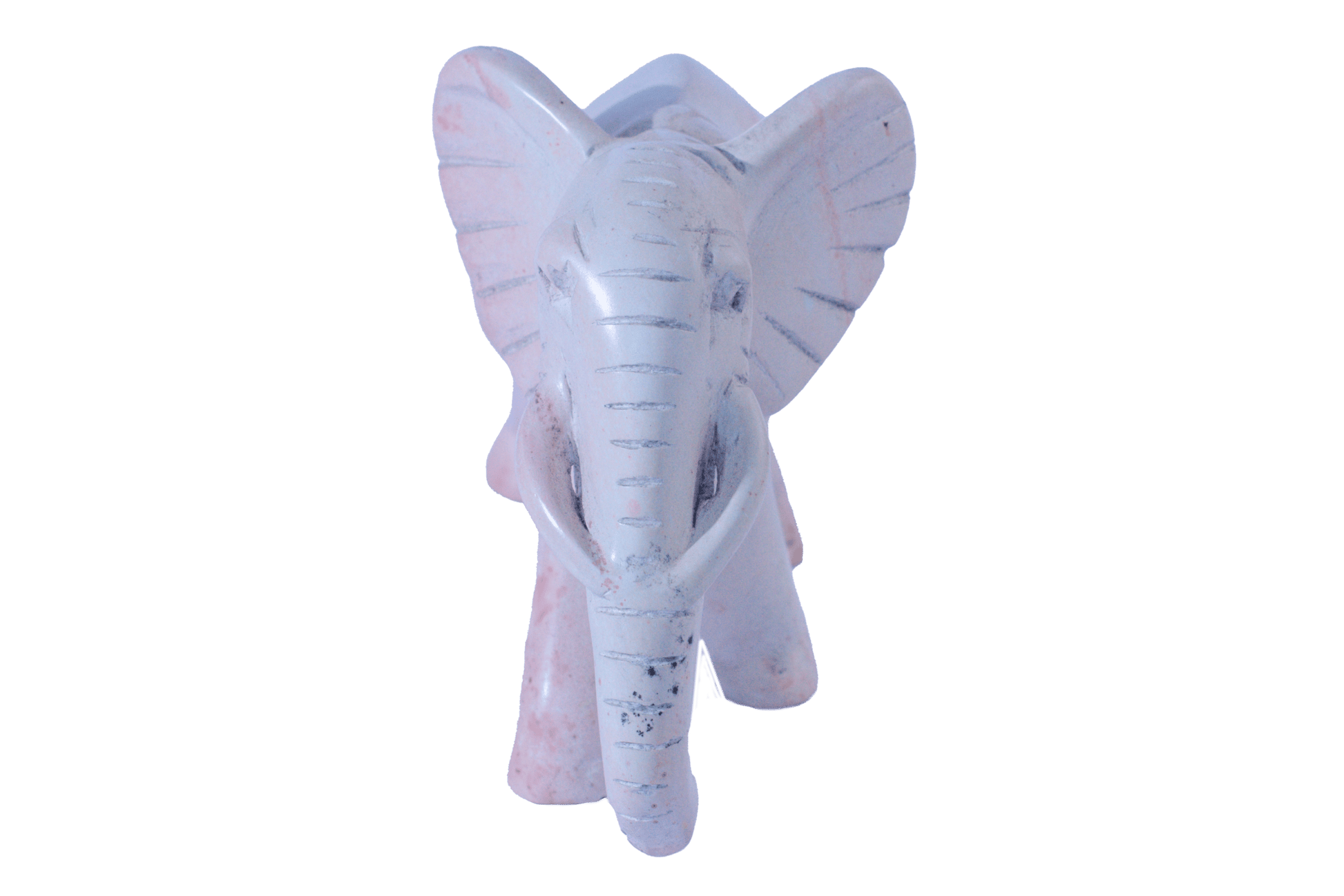wooden rhinocerous black